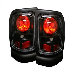 ( Spyder ) - Euro Style Tail Lights - Black
