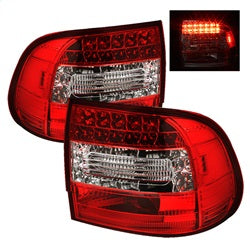 ( Spyder ) - LED Tail Lights - Red Clear