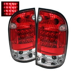 ( Spyder ) - LED Tail Lights - Red Clear