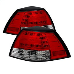 ( Spyder ) - LED Tail Lights - Red Clear