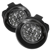 ( Spyder ) - LED Fog Lights w/Switch - Clear