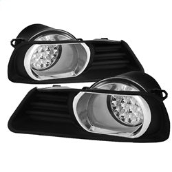 ( Spyder ) - LED Fog Lights w/Switch - Clear