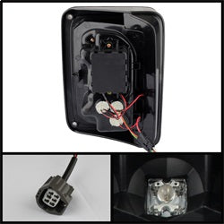 ( Spyder ) - LED Tail Lights - Black