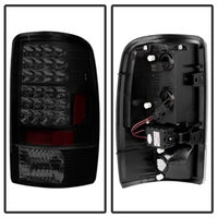 ( Spyder ) - LED Tail Lights - Black Smoke