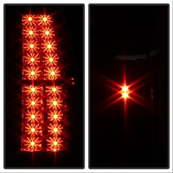 ( Spyder ) - LED Tail Lights Black Smoke