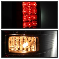 ( Spyder ) - LED Tail Lights - Black Smoke