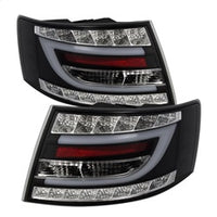( Spyder ) - Light Bar LED Tail Lights - Incandescent Model Only - Black
