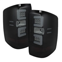 ( Spyder ) - Light Bar LED Tail Lights - Black Smoke