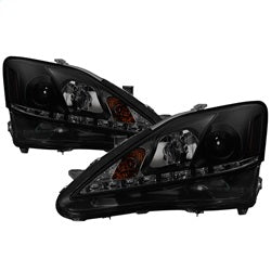 ( Spyder ) - Projector Headlights - DRL - Black Smoke
