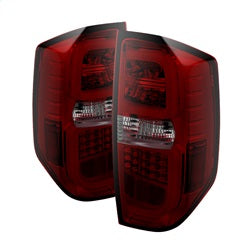 ( Spyder ) - Light Bar LED Tail Lights - Red Smoke