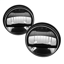 ( Spyder ) - LED Crystal Headlights - Black