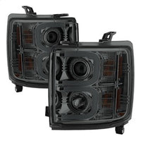 ( Spyder ) - Projector Headlights - Light Bar DRL - Smoke