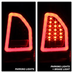 ( Spyder ) - Version 2 Light Bar LED Tail Lights - Black