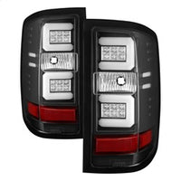 ( Spyder ) - Light Bar LED Tail Lights - Black