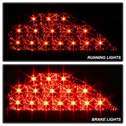 ( Spyder ) - LED Tail Lights - Black Smoke
