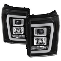 ( Spyder ) - Version 2 Projector Headlights - Light Bar DRL - Black