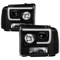 ( Spyder ) - Light Bar Projector Headlights - Black