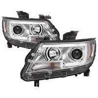 ( Spyder ) - Projector Headlights - Light Bar LED - Chrome