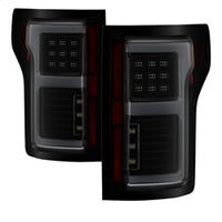 ( Spyder ) - Light Bar LED Tail Lights - Black Smoke