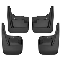 Husky Liners 58276 | Husky Liners Front and Rear Mud Guard Set, Fits 19-C SIERRA 1500 FRONT AND REAR MUD GUARD SET CUSTOM MUD GUARDS BLACK