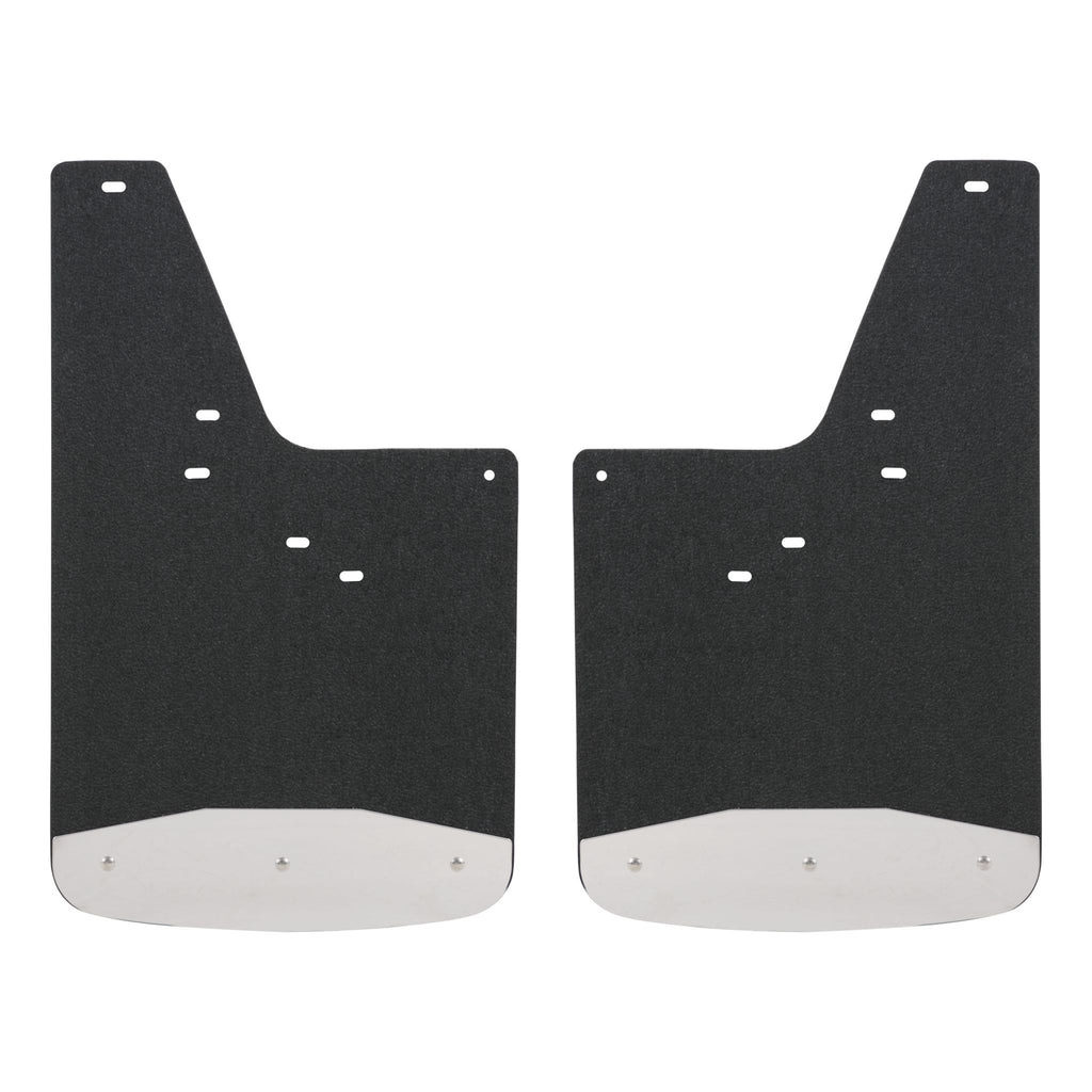 Front 12" x 23" Rubber Mud Guards Select Chevrolet Silverado 1500 (2 Flaps)