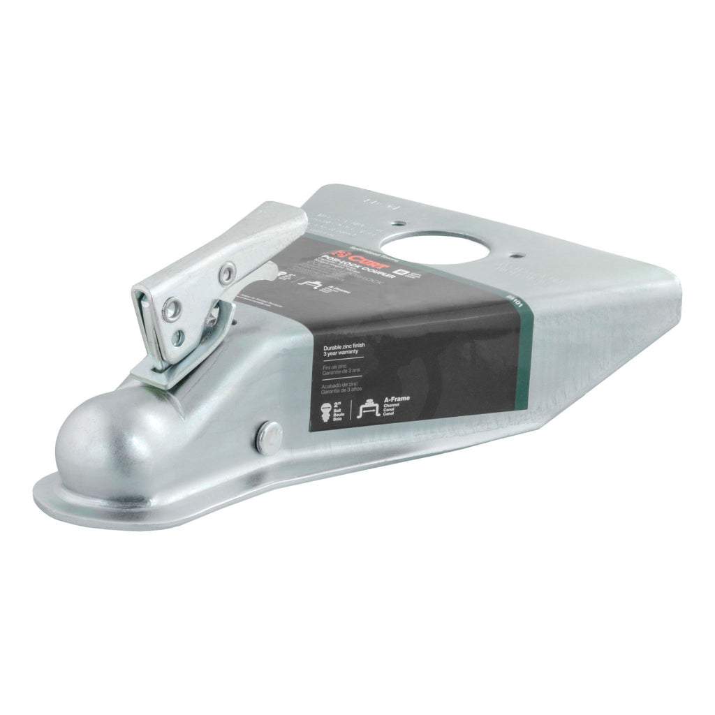 2" A-Frame Coupler with Posi-Lock (5000 lbs Zinc)
