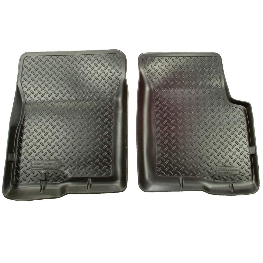 Husky Liners 35701 | Husky Liners Front Floor Liners, Fits 96-02 4RUNNER 4DR BLACK FRONT FLOOR LINERS