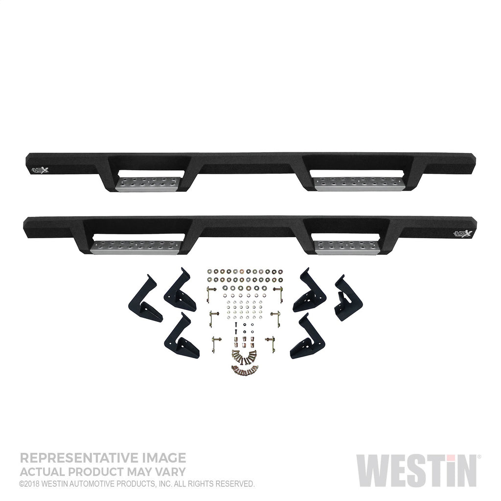 HDX Stainless Drop Nerf Step Bars