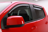 EGR - 571391 - USA Dark Smoke In Channel Style Window Visors