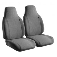 FIA-OE301 GRAY | SEMI-CUSTOM FIT FRONT BUCKET SEATS, WITH ADJUSTABLE HEADRESTS, GRAY