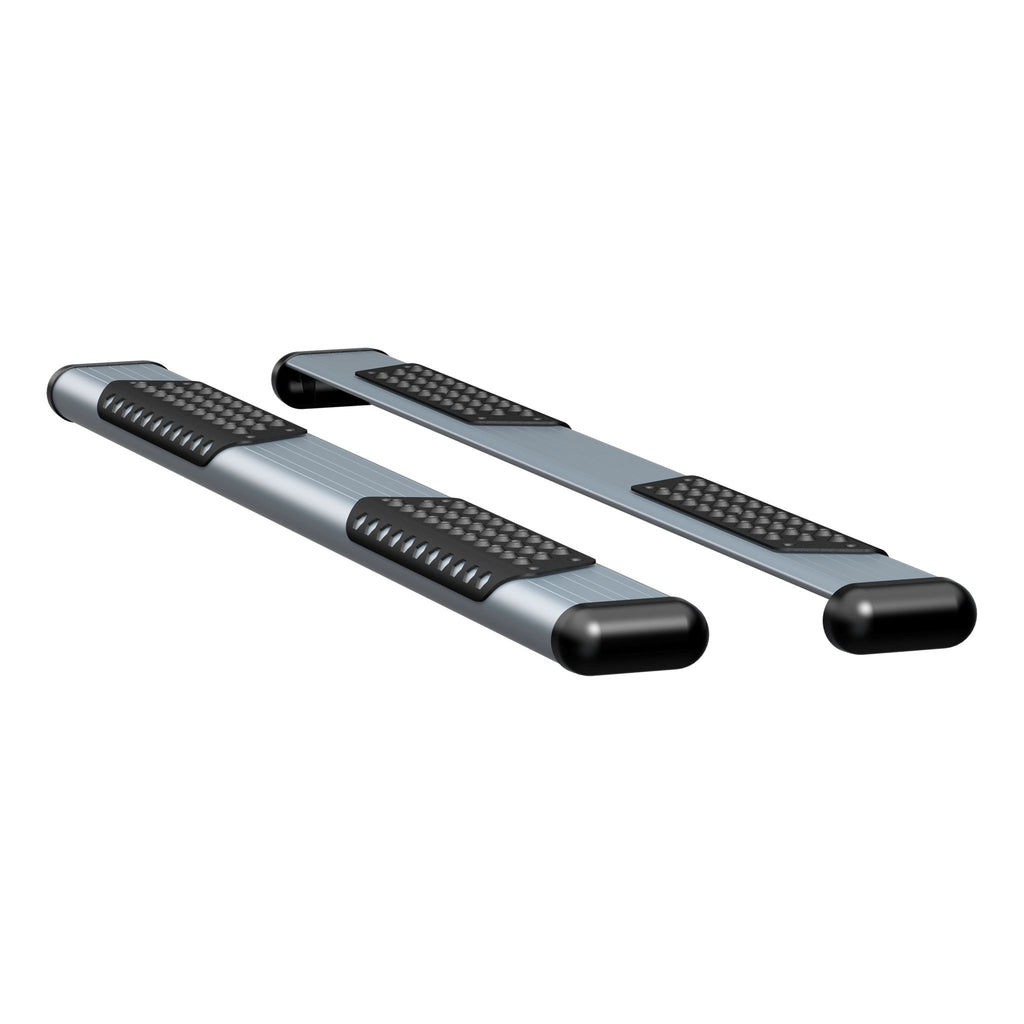 O-Mega II 6" x 72" Silver Aluminum Side Steps Select Chevy Colorado GMC Canyon