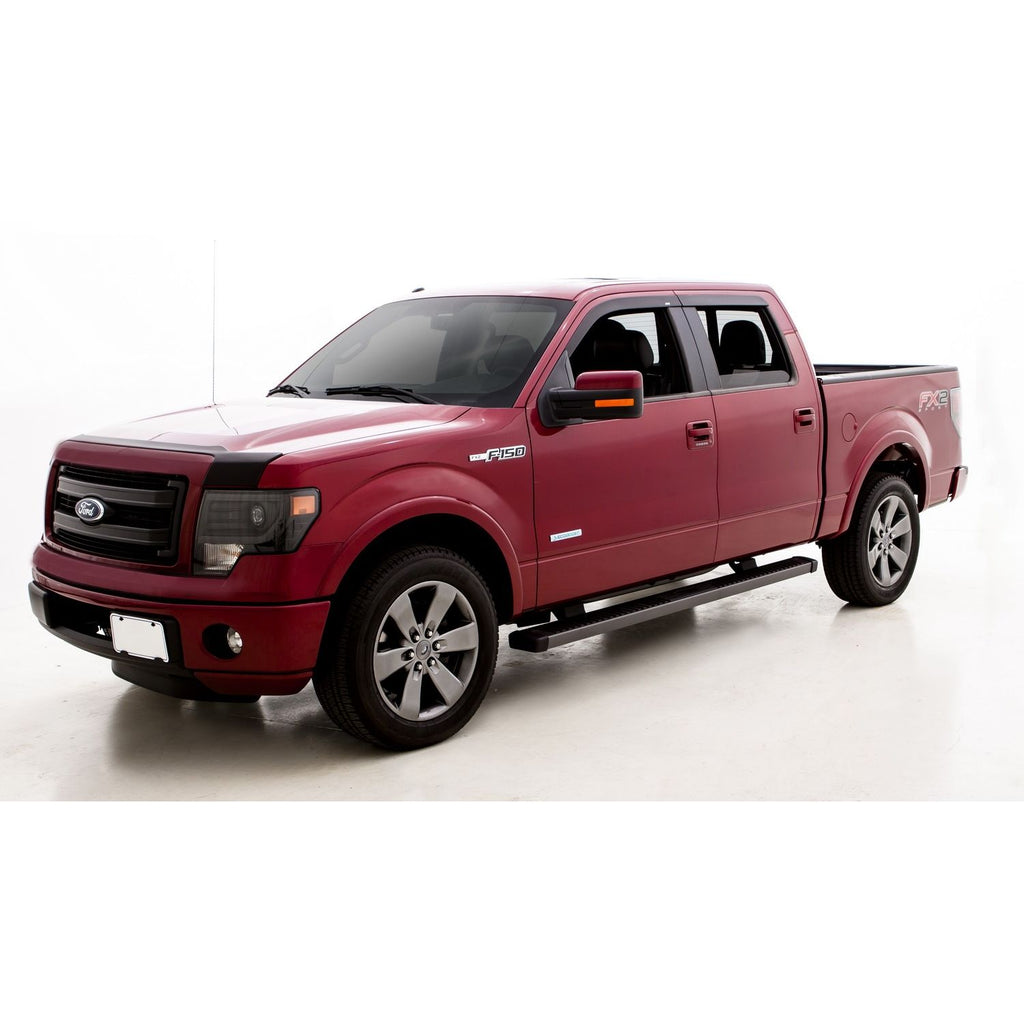 Auto Ventshade (AVS) 56010001 Matte Finish Combo Kit for 2009-2014 Ford F-150 SuperCrew