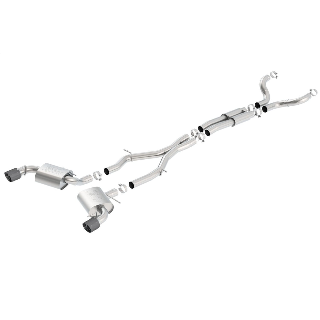 Borla 140690CF | Borla Cat-Back Exhaust System - ATAK