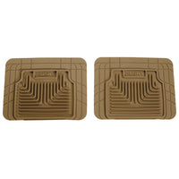 Husky Liners 52033 | Husky Liners 2nd Or 3rd Seat Floor Mats, Fits MULTI-FIT UNIVERSAL FLOOR MATS TAN