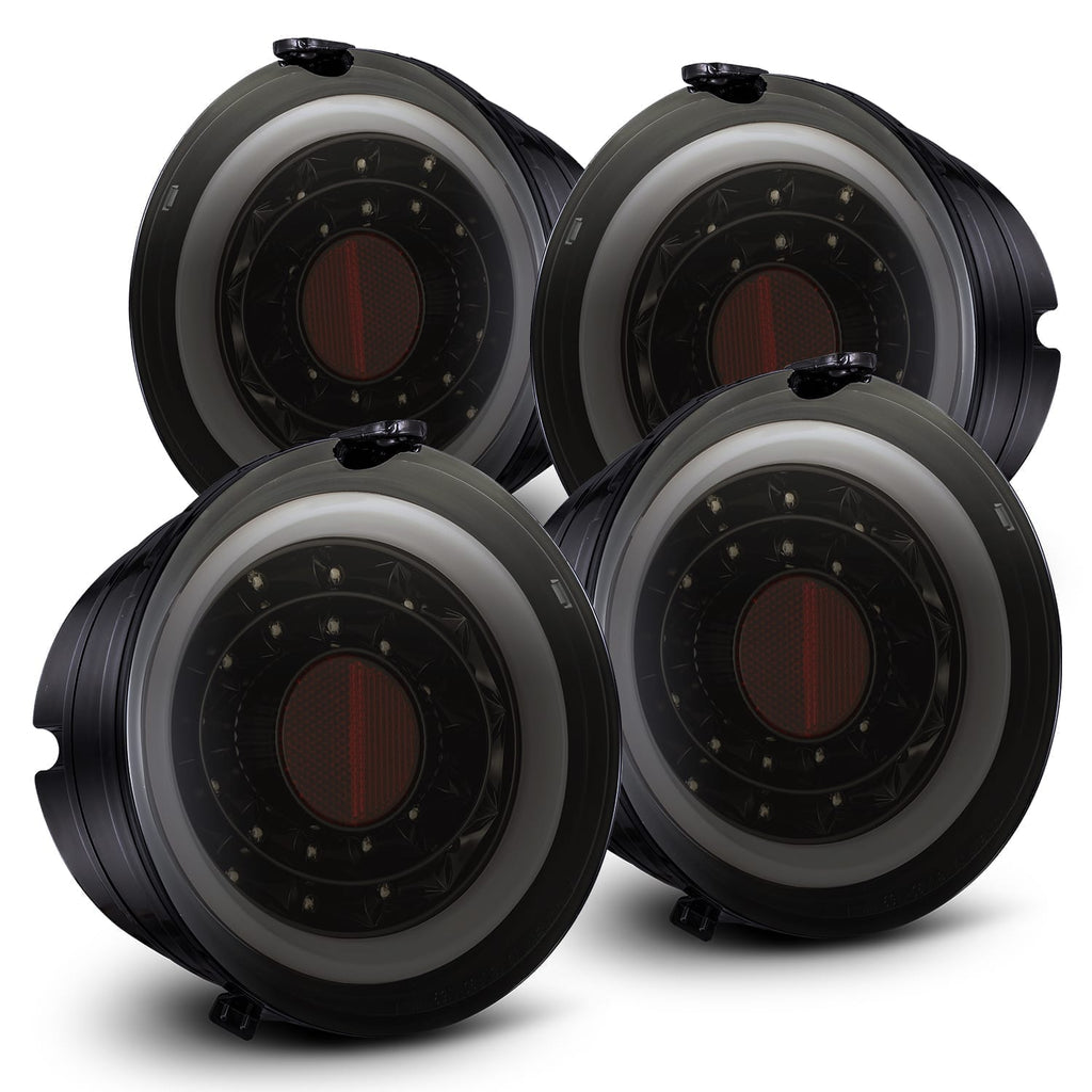 LED Tail Lights Jet Black