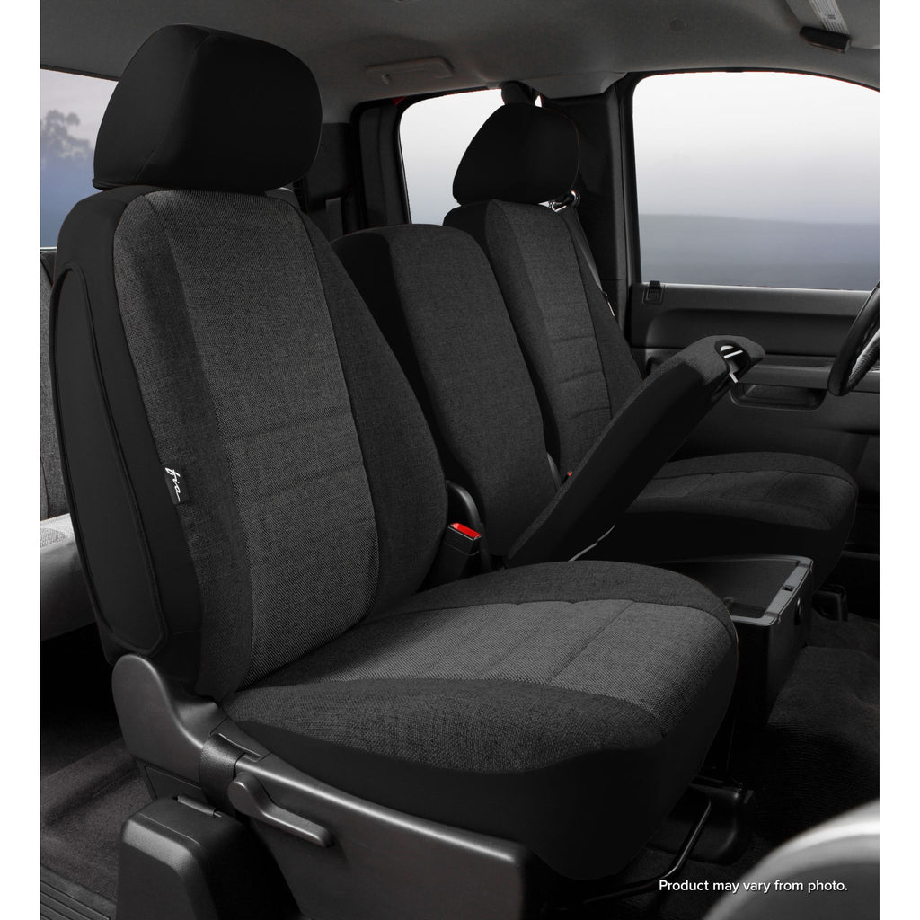 FIA-OE37-42 CHARC | 18-C F150/F250/F350 OE FRONT 40/20/40 SEAT COVER CHARCOAL