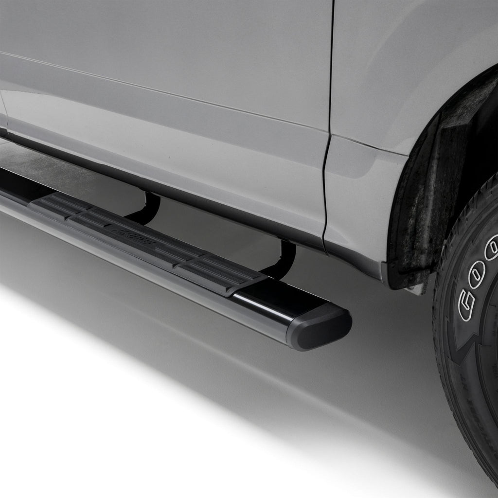 6" x 91" Black Aluminum Oval Side Bars Select Toyota Tundra