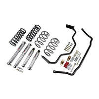 BELLTECH 1733 MUSCLE CAR PERF KIT Complete Kit Inc Front and Rear Springs Street Performance Shocks & Sway bars 1978-1987 Oldsmobile Cutlass (G-Body) 0 in. F/0 in. R drop