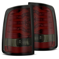 LED Tail Lights Red Smoke