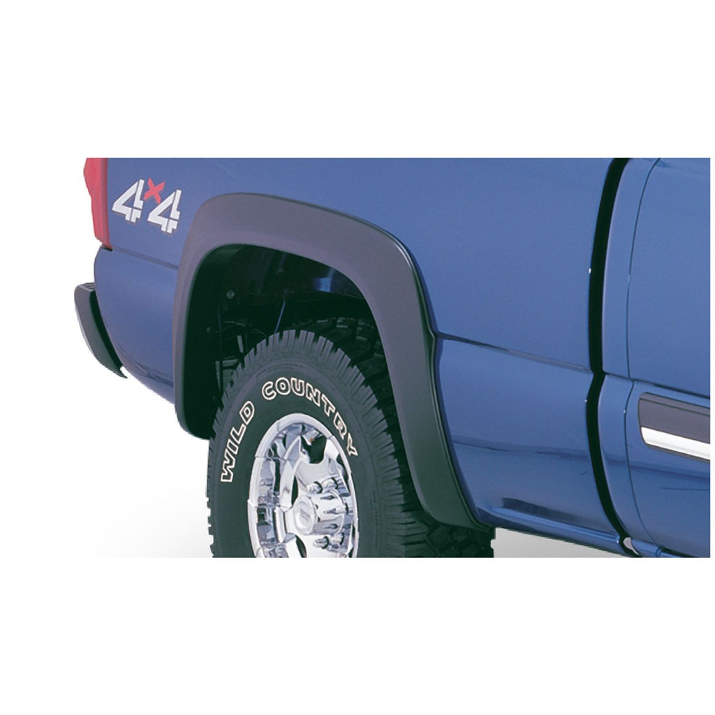 Bushwacker 40056-02 Black Extend-A-Fender Style Smooth Finish Rear Fender Flares for 2003-2006 Silverado 1500; 2007 Silverado 1500 Classic