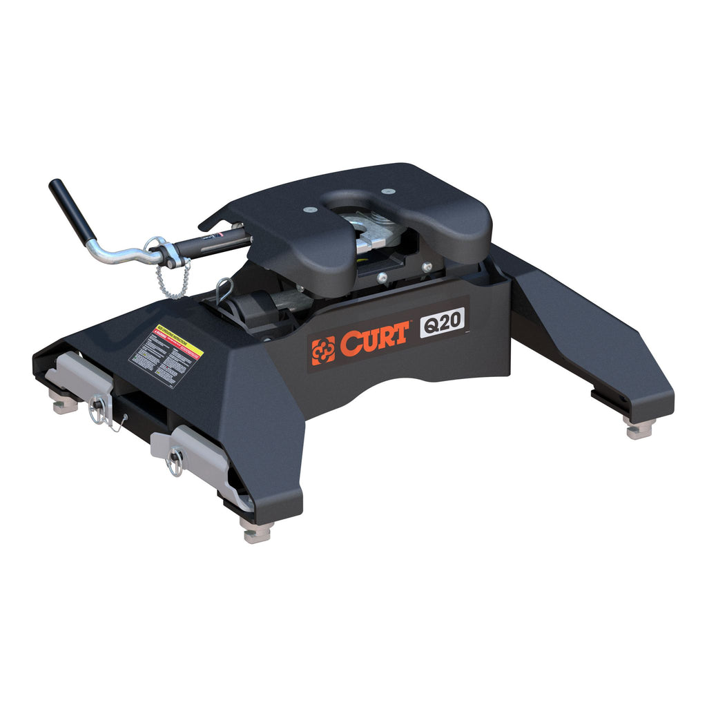 Q20 5th Wheel Hitch Select Silverado Sierra 2500 3500 HD 8' Bed Puck System