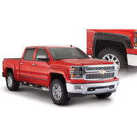 Bushwacker 40932-02 Black Pocket/Rivet Style Smooth Finish 4-Piece Fender Flare Set for 2007-2013 Chevrolet Avalanche