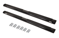 Go Rhino - 660080B - 6in OE Xtreme Black Steel SideSteps - 80in Long - Bars Only