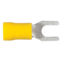Spade Terminals (12-10 Wire Gauge #10 Stud Size 100-Pack)