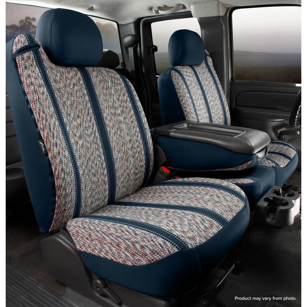 FIA-TR48-9 NAVY | 99-02 SILVERADO/SIERRA 40/20/40 W/O A/REST BLT-IN S/BELT W