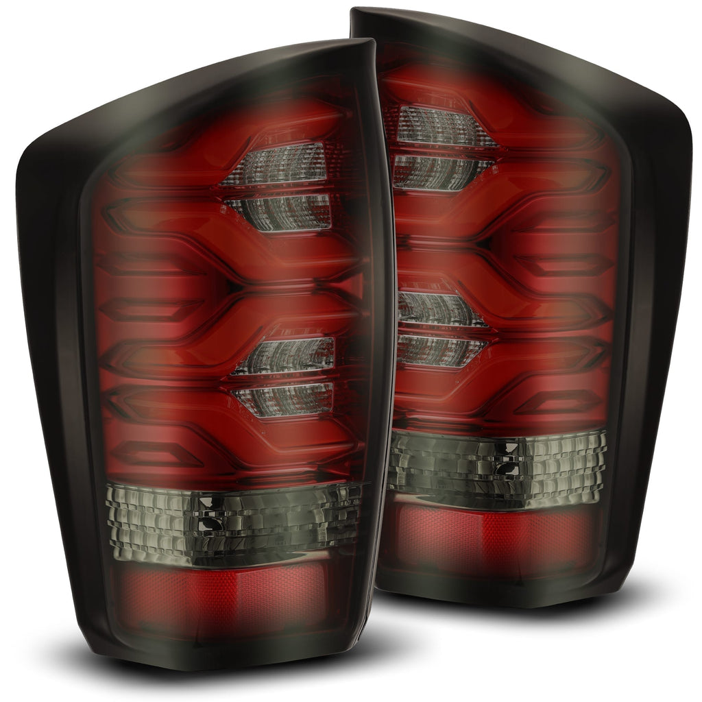 LED Tail Lights Red Smoke