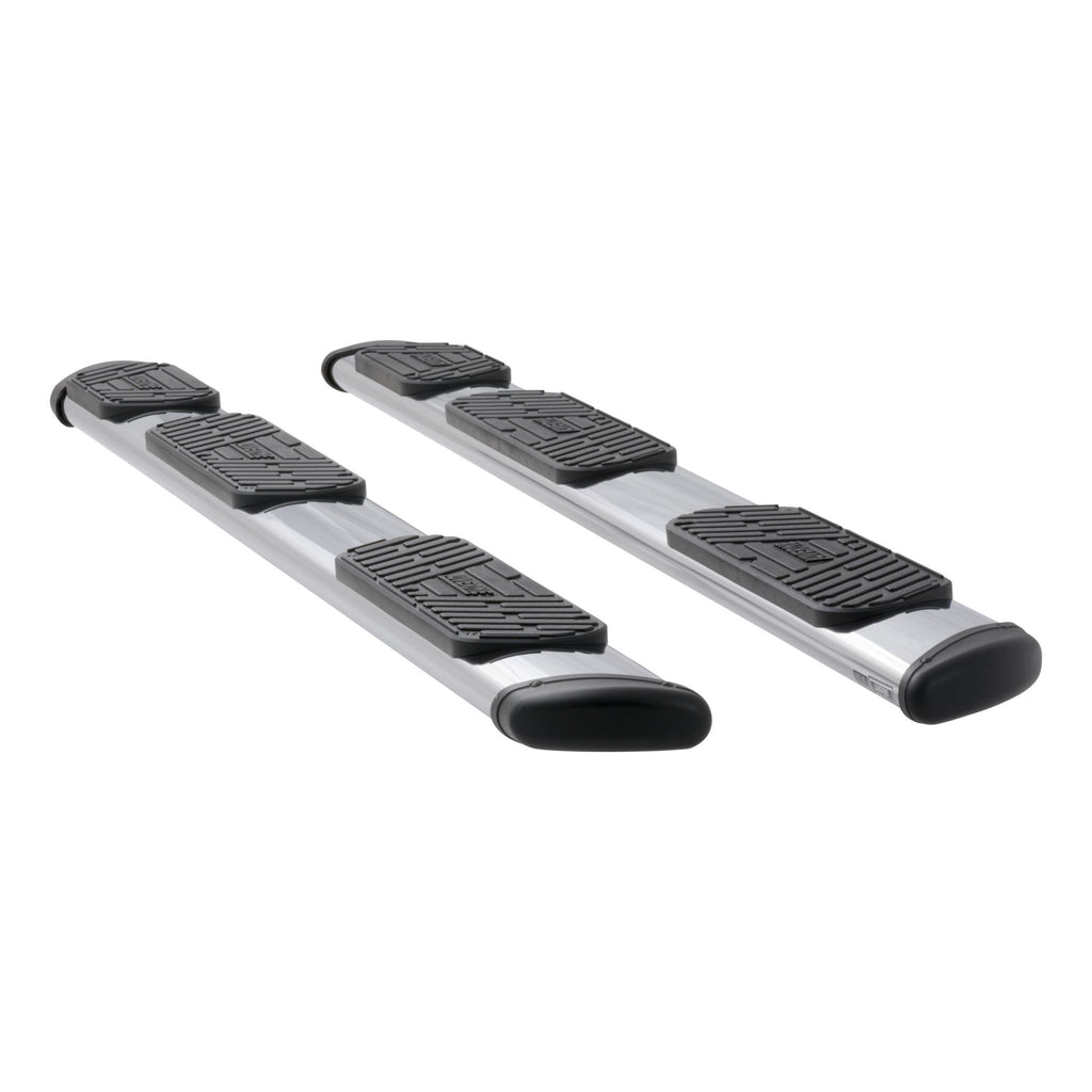 Regal 7 Polished Stainless 102" Oval W2W Steps Select Ram 2500