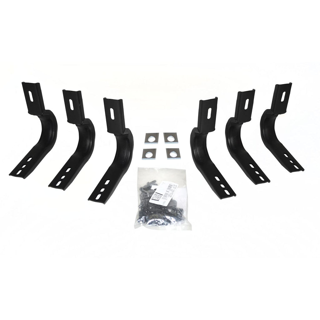 Go Rhino - 6840455 - Brackets for OE Xtreme Cab-Length SideSteps For Gasoline Vehicles (3 per side)