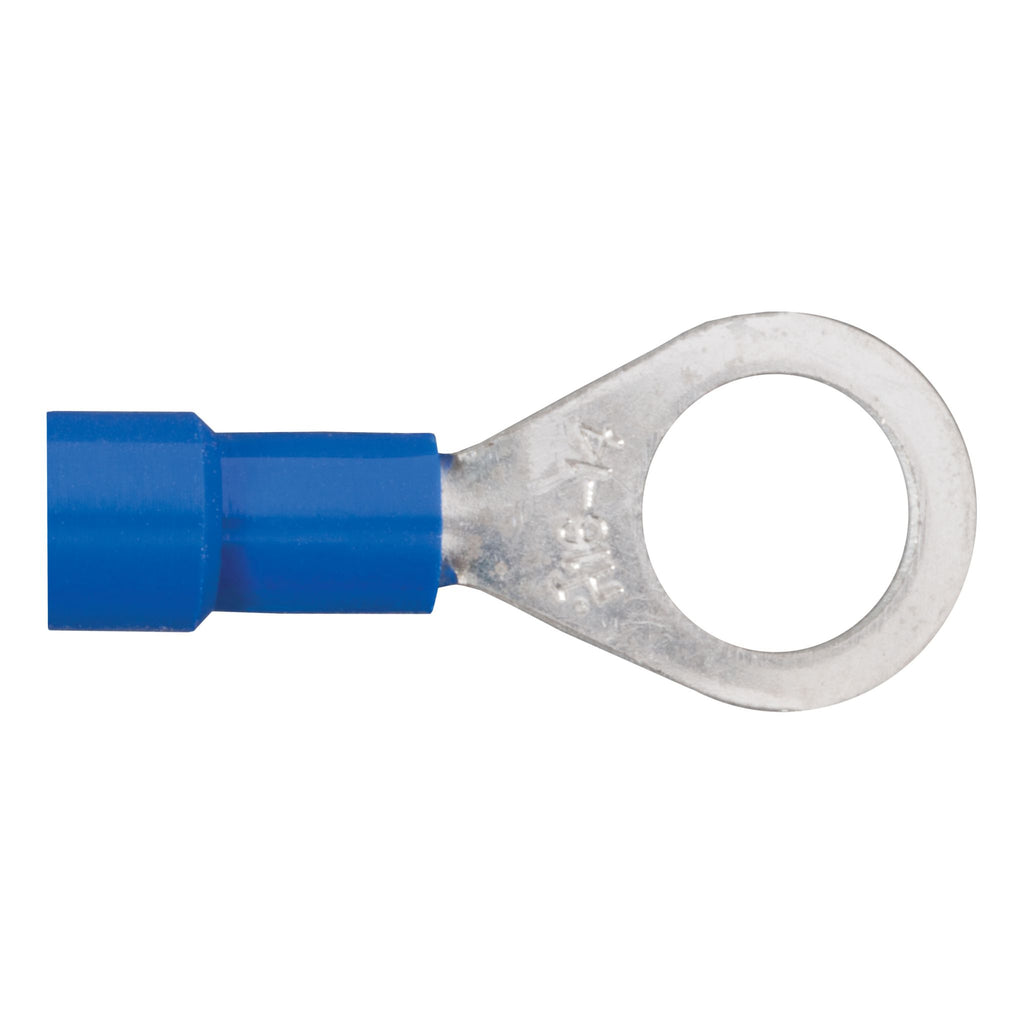 Ring Terminals (16-14 Wire Gauge 5/16" Stud Size 100-Pack)