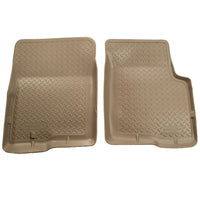 Husky Liners 33003 | Husky Liners Front Floor Liners, Fits 80-96 BRONCO FS 2DR & FS & 97 HD P/U ONLY FLOOR LINERS TAN